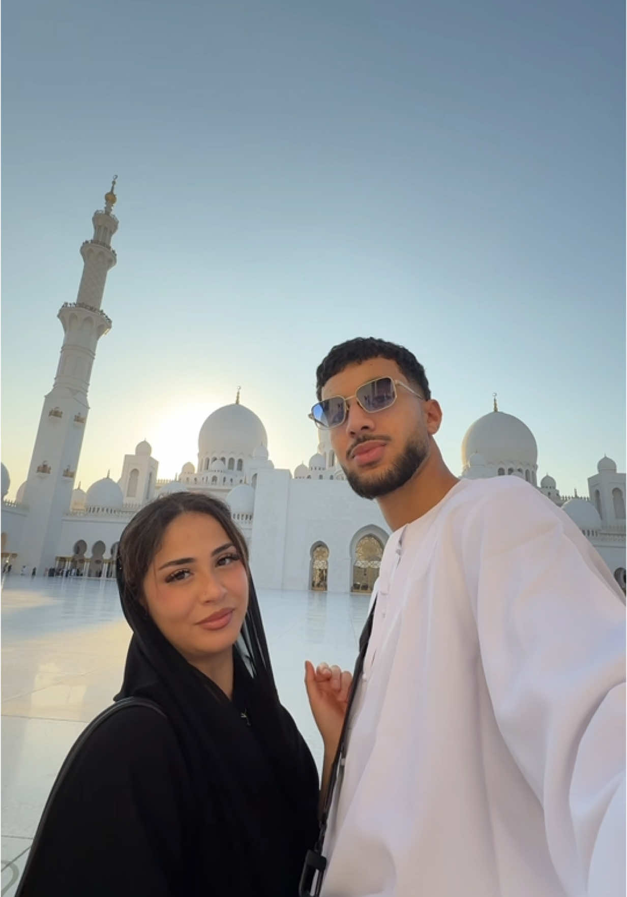 La mosquée d’Abou Dhabi🕌