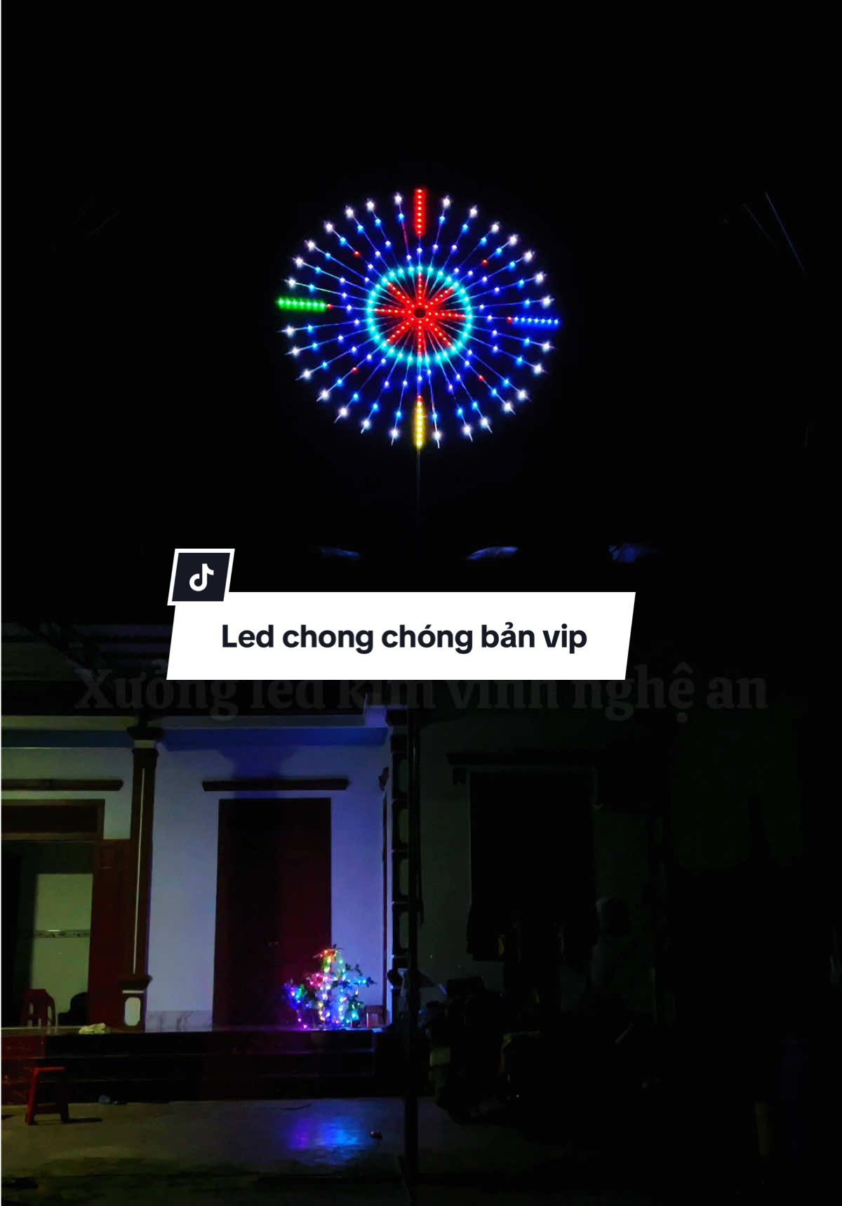Led chong chóng hiệu ứng pháo hoa phục vụ ae chơi tết , điều chỉnh chữ và hiệu ứng trên điện thoại #ledphaohoa #ledchongchong #led3d #ledtrangtri #ledphaohoangoaitroi 