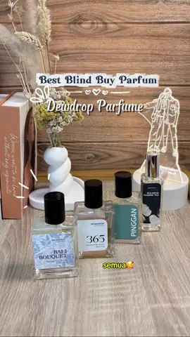 Pokoknya aromanya gaada yg gagal meski blind buy🥹 otw coba varian lainn sih ini😍  #dewdropparfum #extraitdeparfum #parfumereccomended #dailyparfume 