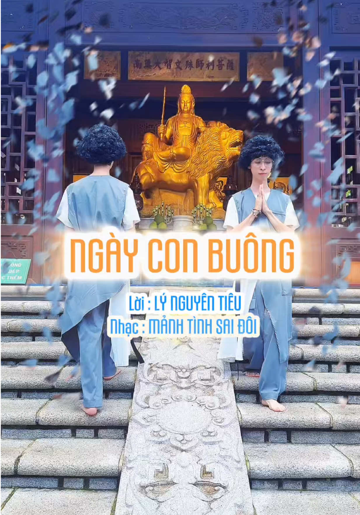 NGÀY CON BUÔNG ( Mảnh Tình Sai Đôi) -  Từ sâu trong hơi thở Con thấy tâm thức mở Trong bao tháng năm lỡ lầm Sao Con không thấy đường đi tỉnh thức Cứ để tâm theo những điều mê luyến Giờ nguyện quy y thắp sáng giữa tâm Con đây Tâm trí nay yên đầy Mỗi lời kinh dẫn bước Con về nẻo sáng an yên #PhatPhap#anlactam #phatgiao #hannguyen #nammoadidaphat 