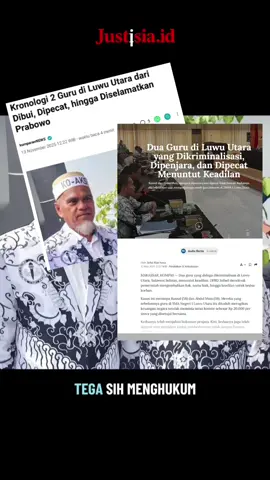 Pemberitaan Rehabilitasi 2 orang Guru di Luwu Utara oleh Presiden Probowo mengakibatkan sorotan masyarakat terhadap Putusan Mahkamah Agung atas 2 orang Guru tersebut yang terbukti bersalah dan dihukum 1 Tahun penjara.  Pemberitaan mengenai 2 orang guru yang mengumpulkan dana untuk membantu guru honorer belum lah lengkap karena Pada Putusan MA Nomor 4999 K/Pidsus/2023 dan Putusan MA Nomor 4265 K/Pidsus/2023, memuat fakta hukum bahwa kedua guru tersebut telah mengumpulkan dana sejak Tahun 2018-2021 sejumlah kurang lebih 770 juta, selain membantu 10 guru honorer digunakan juga untuk tunjangan wali kelas, THR, tunjangan cleaning service dan tunjangan tugas tambahan lain-lain termasuk kedua guru tersebut menikmatinya sejumlah 11 jt.  Maka kita sebagai masyarakat sebaiknya melihat suatu kejadian secara utuh terutama penyelesaian  melalui proses hukum dan proses pemberian rehabilitasi oleh Presiden merupakan 2 jalur yang berbeda dengan tujuanya berbeda. #BijakMenyikapiBerita #TabayyunDulu #JanganSetengahSetengah #TetapObjektif #LihatDataBukanDrama 