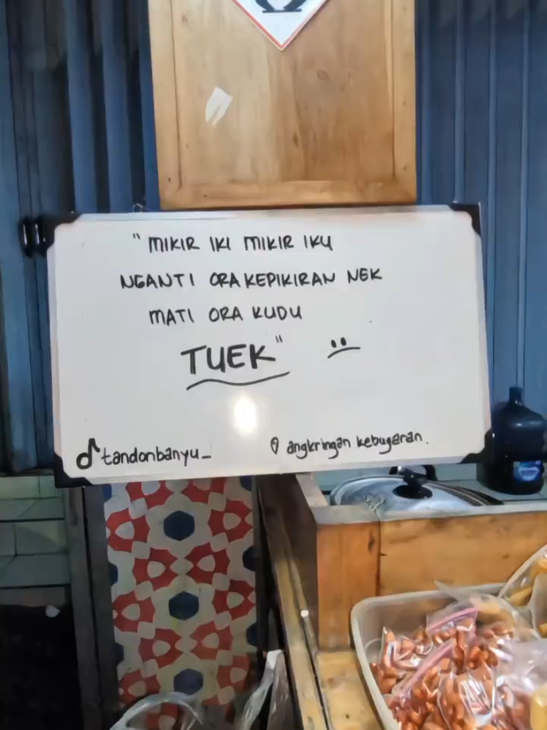 Pikiranmu kebak mergo opo ? . . . #bismillahrame #storyjowo #jowostory #jowopride #foryou