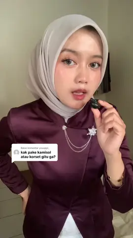 Membalas @youuppi_  hihi efek cutingan bajunya yg bagus kak #janggan #kebayajanggan #kebaya #bross 