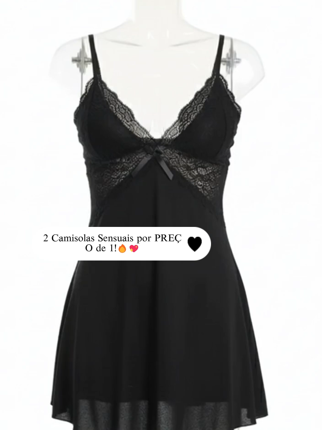 Surpreenda com elegância e sensualidade 💋#lingerie #tiktokshopbrasil #modaintima #lookdodia #modafeminina