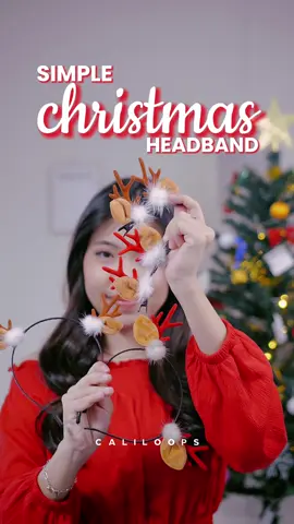 Bando Natal simple dan chic dari Caliloops ini siap menambah sentuhan chic dan stand out di Christmas party kamu✨🎄 Ada model jepitnya juga yang gak kalah chic. Yuk order bando dan jepitnya di Caliloops💕 #caliloops #natal #headband #christmas #bandonatal 