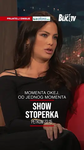 “Ispravna sam i u odnosu prema ljudima, i prema poslu.” 👏🏻❤️ Budite uz SHOW STOPERKA večeras od 22:15 i ne zaboravite da je pravi spektakl rezervisan za 26.12. u Nišu! 😍🤩 #blictelevizija #blictv #gocatrzan #milicapavlovic #showstoperka 