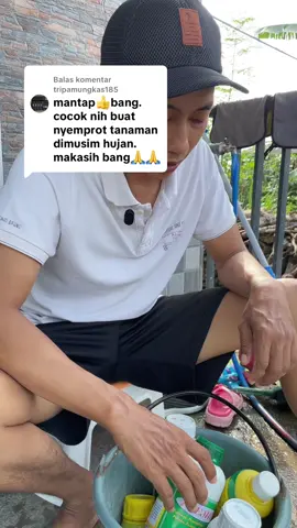 Membalas @tripamungkas185 betul sekali, selain itu juga memaksimalkan daya kerja insek fungi dan herbisida 
