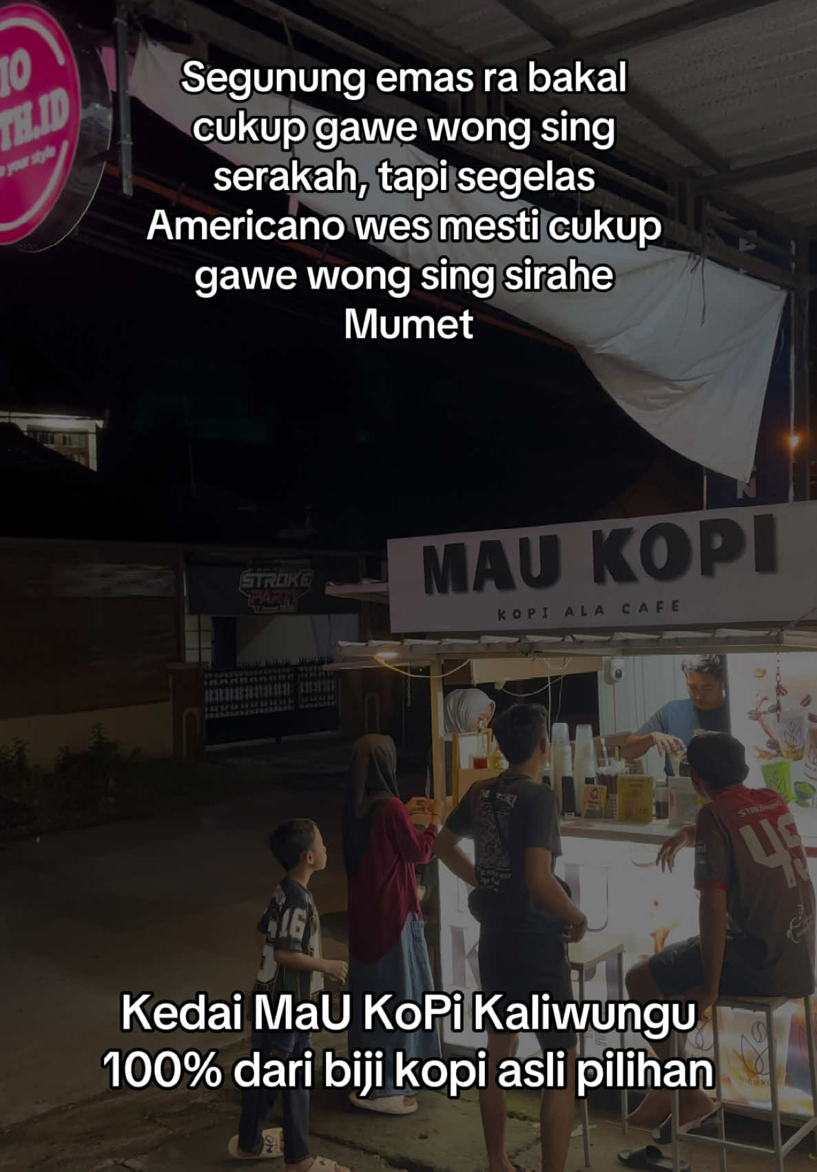 Mau KoPi Kaliwungu ( kedai Kopi dan Teh )  Lokasi Depan toko baju VioCloth sebalah utara Dokter Undang Plantaran Sekopek Kaliwungu _ Kendal. #kopiviral #jajananviral #minumanviral #kaliwungukendal #maukopikaliwungu 