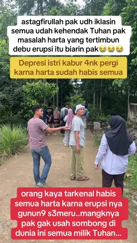 😭😭😭😭#viralterkini #erupsisemeru #gunungsemeru 