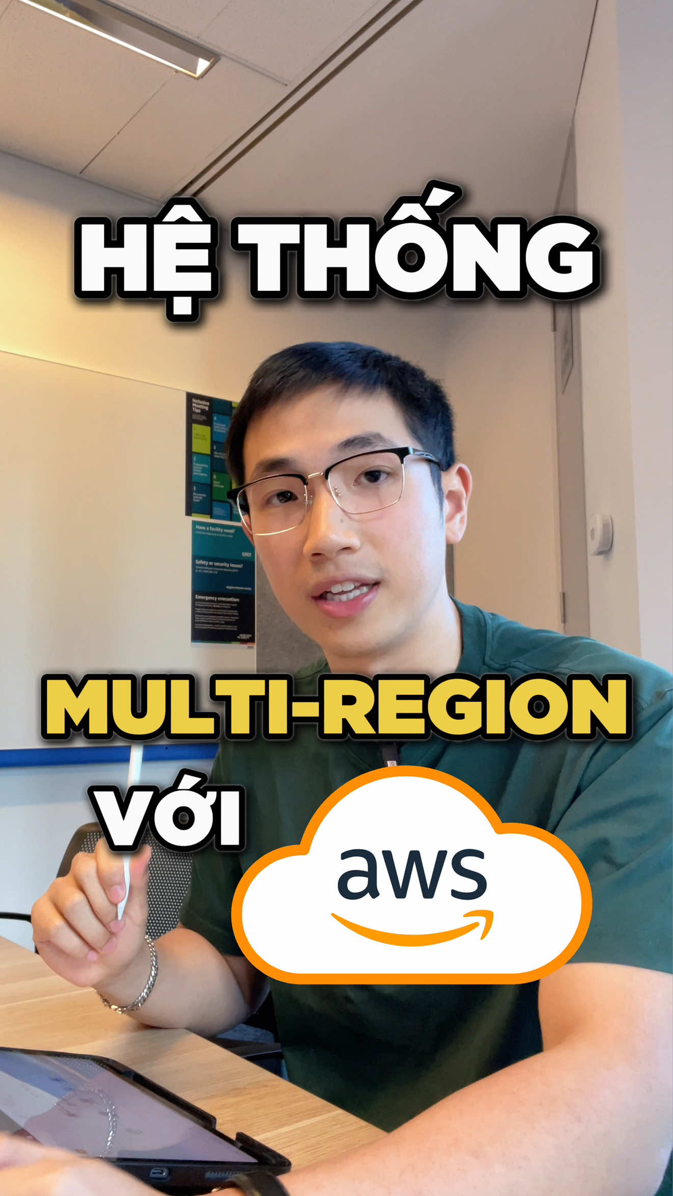 Hệ thống đa phân vùng trên AWS #softwareengineer #cntt #cloudcomputing #huyit 