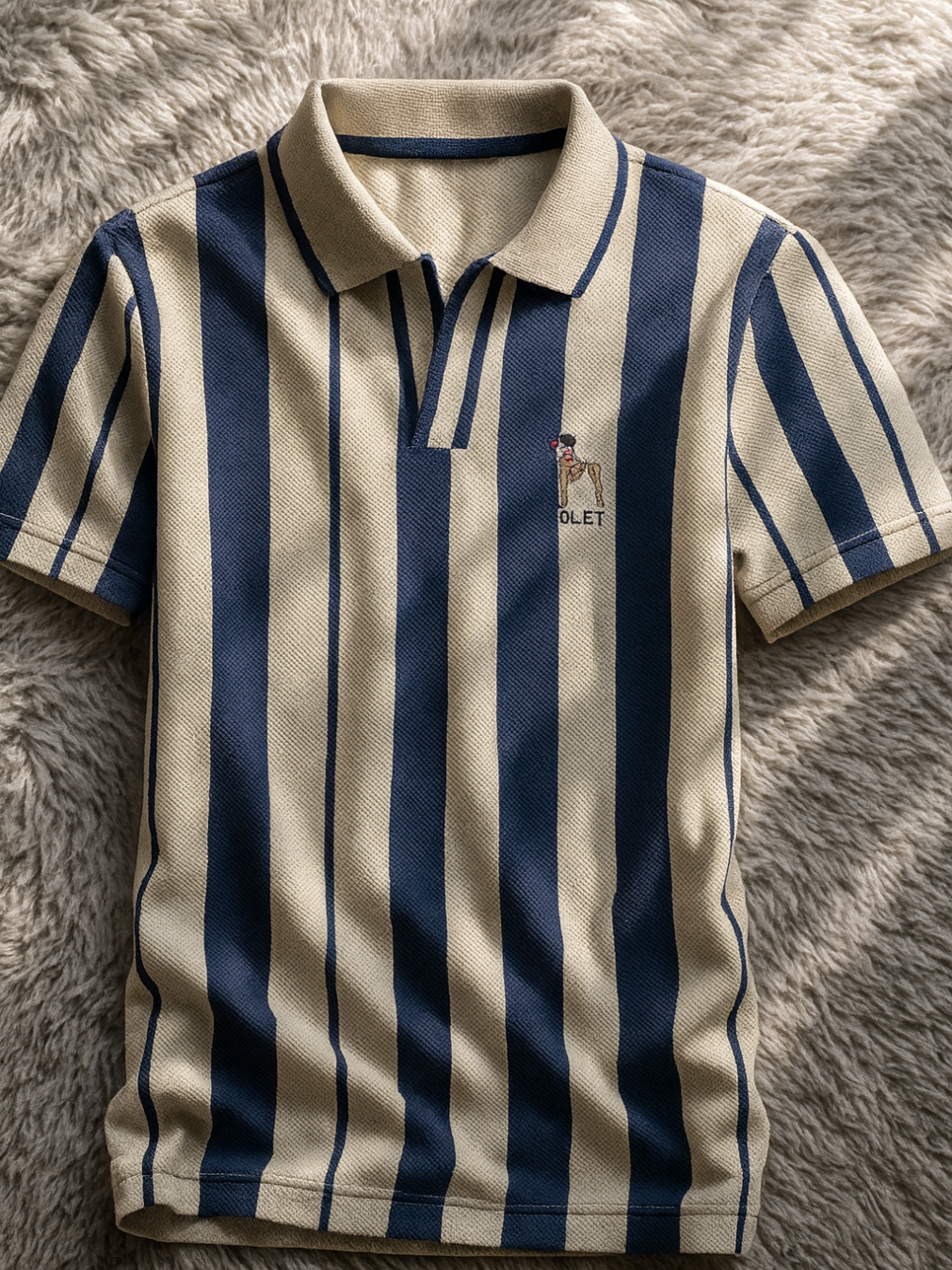 Olet Polo Shirt Pria original kaos polo garis baju kaos pria bordir Kemeja POLO bergaris vertikal kaos pria keren#fy #CleanFit #official #PoloUnisex #FYP2025 