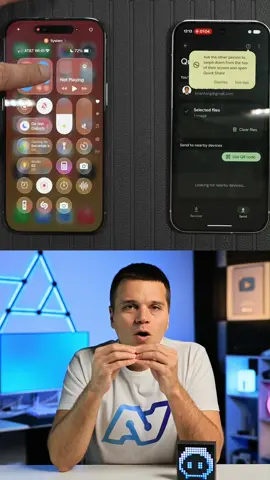 Google на офіційному рівні зламала технологію Airdrop від Apple і завезла нову функцію передачі даних між яблучною технікою та Android на свої смартфони #longervideos #новини #iphone #apple #google 