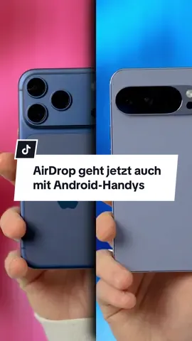 AirDrop funktioniert jetzt auch mit Android - einfach ein Foto, Dokument oder alles andere auswählen, mit AirDrop teilen und das Android-Handy wird ebenfalls angezeigt, zumindest bisher das Pixel 10 von Google. Und auch andersrum, von Android zu iOS mit QuickShare lässt sich nun alles mögliche teilen. iOS vs. Android wird immer mehr ein unnötiger Stress 👀 #dasistjay #handy #smartphone #Tech #mint 