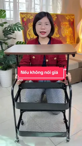 Kệ 3 tậng có bánh xe #donghothongminh #ke3tangcobanhxe 