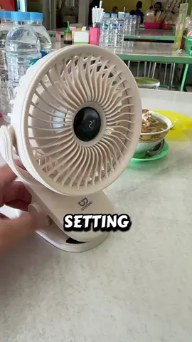 Kipas angin meja jepit goojodoq GOOJODOQ FS092 3000mAh #kipasanginjepit #kipasanginmeja 