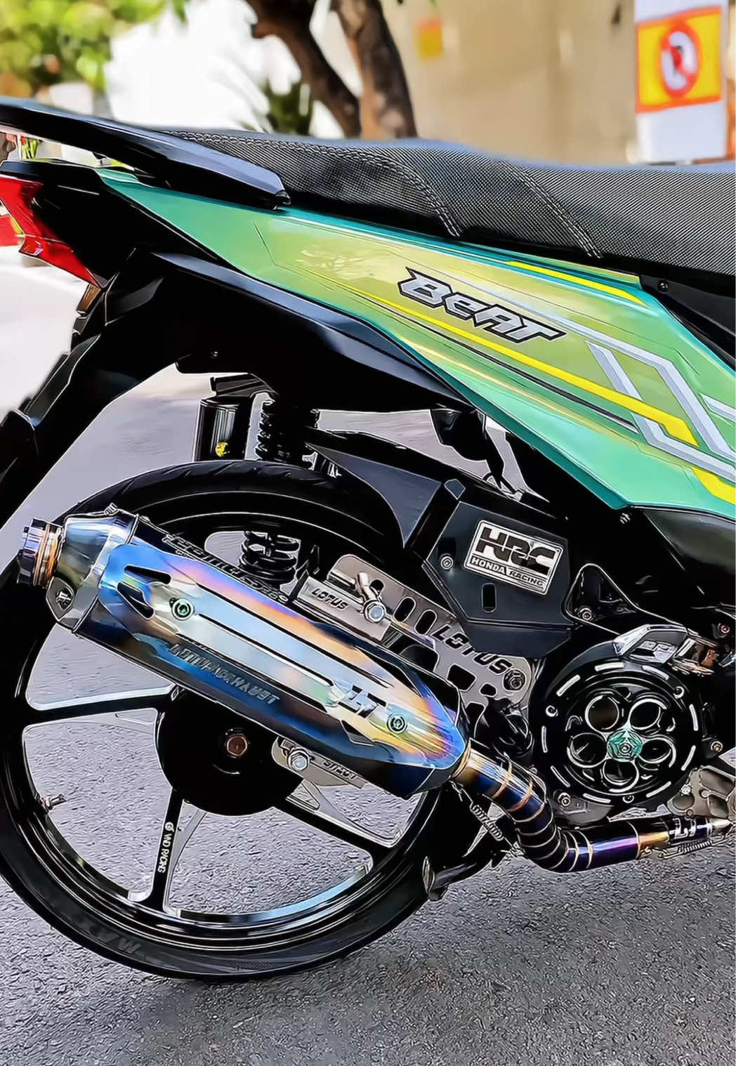 LOTUS TYPE CEFIRO BLUE PNP BEAT FI READY DER !  #lotuspowerfullexhaust #knalpotlotusoriginal #lotusracingexhaust #beat #beatmodifikasi 