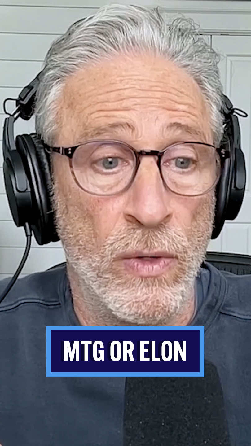 Comparing Marjorie Taylor Greene and Elon Musk. #TheWeeklyShow #Politics #JonStewart