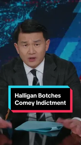 How could Lindsey Halligan have known she was supposed to show Comey’s indictment to the whole grand jury? They didn’t show that part on 