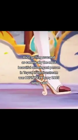 She canonically outmugged every single one of your faves #alice #GenshinImpact #genshin #nodkrai 