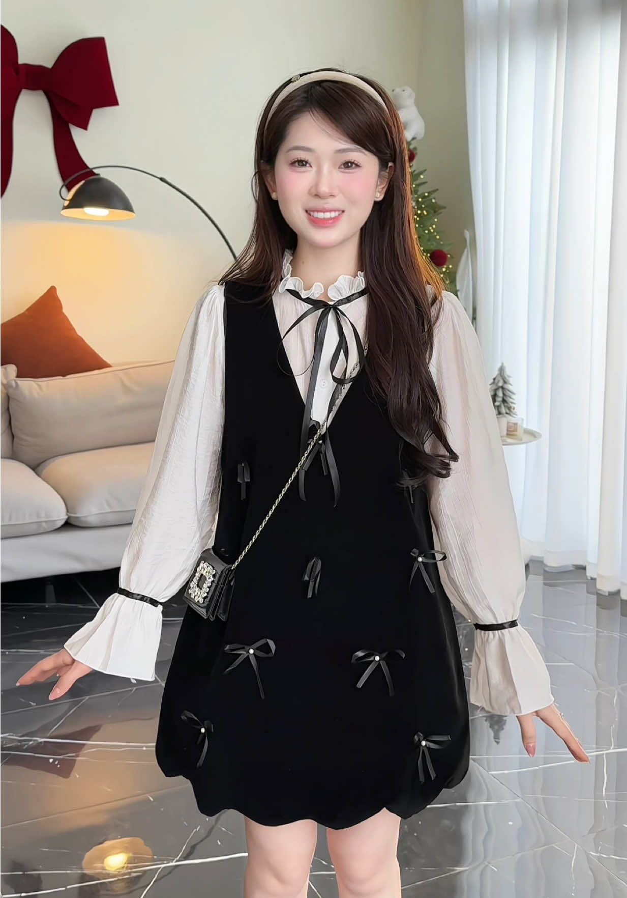 Set váy mê từ cái nhìn đầu tiên luôn nha #Thoitrang #changthoitrang #fashion #reviewlamdep 