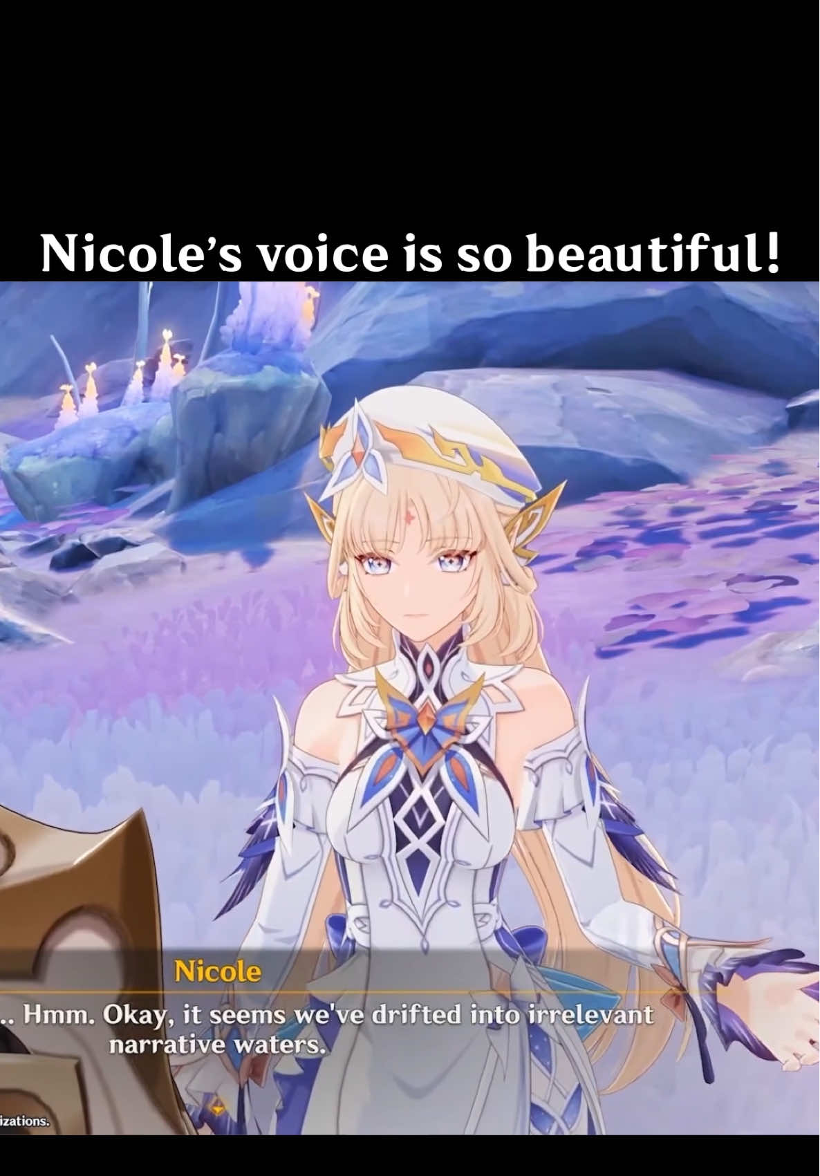 NICOLE’S VOICE IS SO BEAUTIFUL #GenshinImpact #hoyocreators 