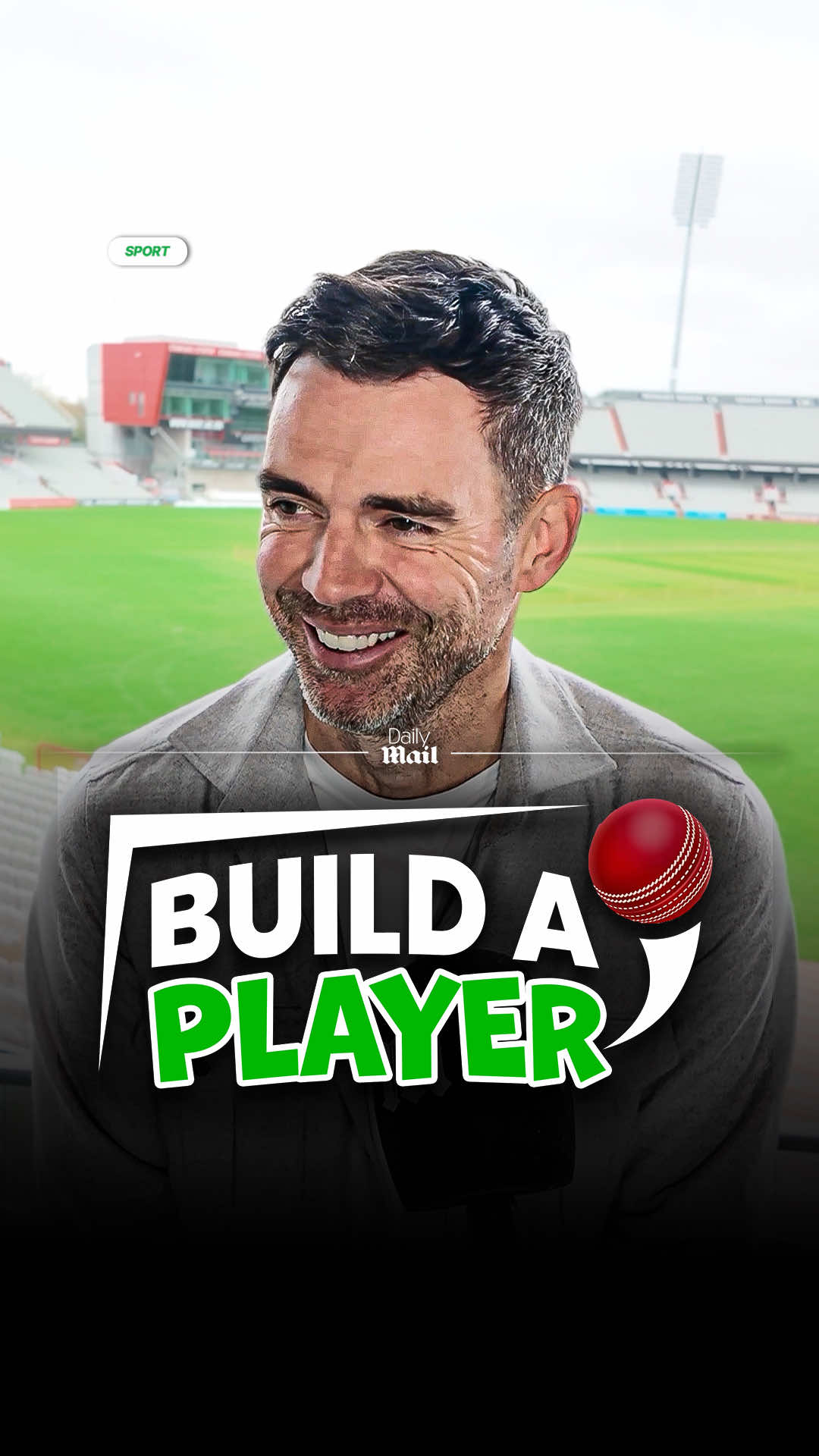 BUILD A CRICKETER with Jimmy Anderson 🧱🏏 #jimmyanderson #cricket #joeroot #sports #benstokes 