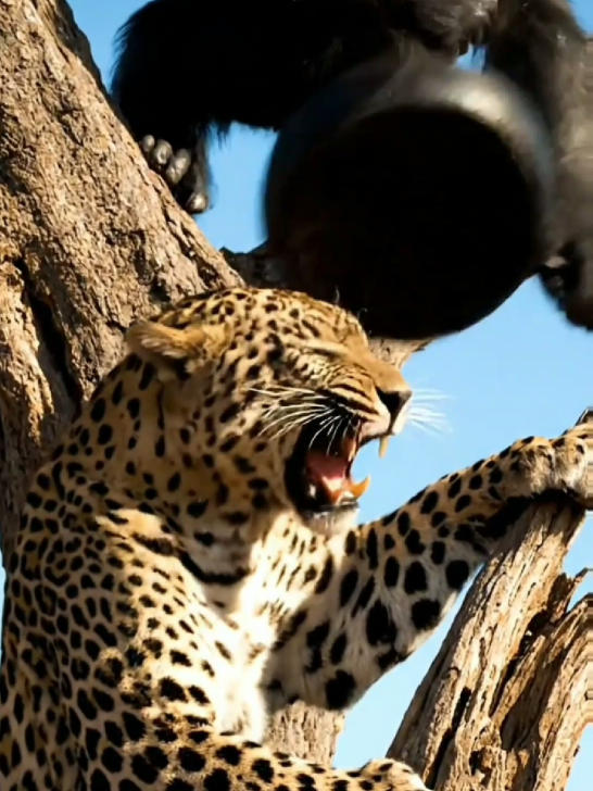 Monyet pukulin Macan dengan Panci 😂😆🤣 #videoviral #komedikocak #lucu #ngakak #monyetlucu 