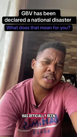 Firstly congratulations to @womenforchange.sa .💜  GBV has officially been declared a national disaster in South Africa. So what does this mean for you? It means the system must treat your case as an emergency. Police must respond. Hospitals must prioritise you. Courts must fast track you. You have leverage you didn’t have before. #GBV #NationalDisaster #SouthAfrica #KnowYourRights #StopGBV     