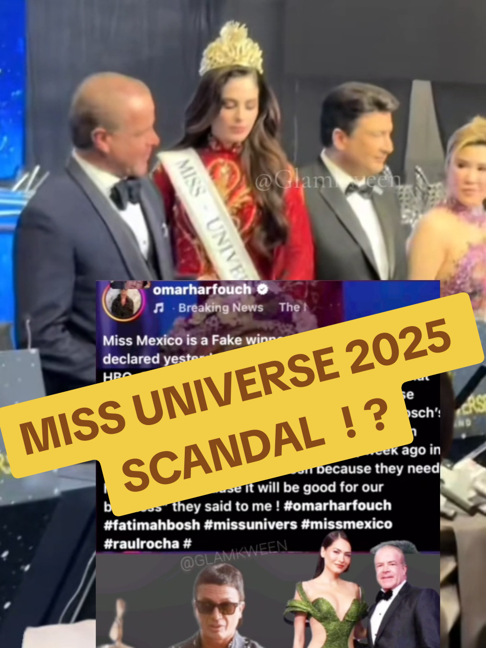 Miss Universe 2025 controversy ! Alleged  fake result