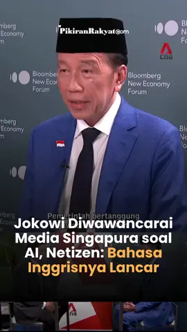 Mantan Presiden Joko Widodo diwawancarai oleh media asal Singapura Channel News Asia di sela -sela acara Bloomberg New Economy Forum di Singapura pada Jumat, 21 November 2025. Dalam kesempatan itu, Jokowi ditanya presente CNA terkait evolusi robot. Jokowi menyebut dalam 5-15 tahun ke depan akan ada revolusi robot humanoit besar-besaran. Saya yakin dalam 5 hingga 15 tahun ke depan akan terjadi revolusi robot humanoid besar-besaran. Akan ada revolusi kecerdasan buatan (AI) yang besar,” ujar mantan Presiden RI Joko Widodo kepada CNA di sela-sela acara Bloomberg New Economy Forum di Singapura. Menurutnya, pemerintah harus mulai mempersiapkan generasi muda untuk menghadapi ekonomi berbasis AI. Namun, wawancara ini menarik perhatian netizen karena Jokowi tampak fasih berbahasa Inggris meski dengan logat Indonesia. Source: CNA