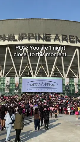 1 more night for day 1 attendees💖 #blackpink #concert #deadlineworldtour #pharena 