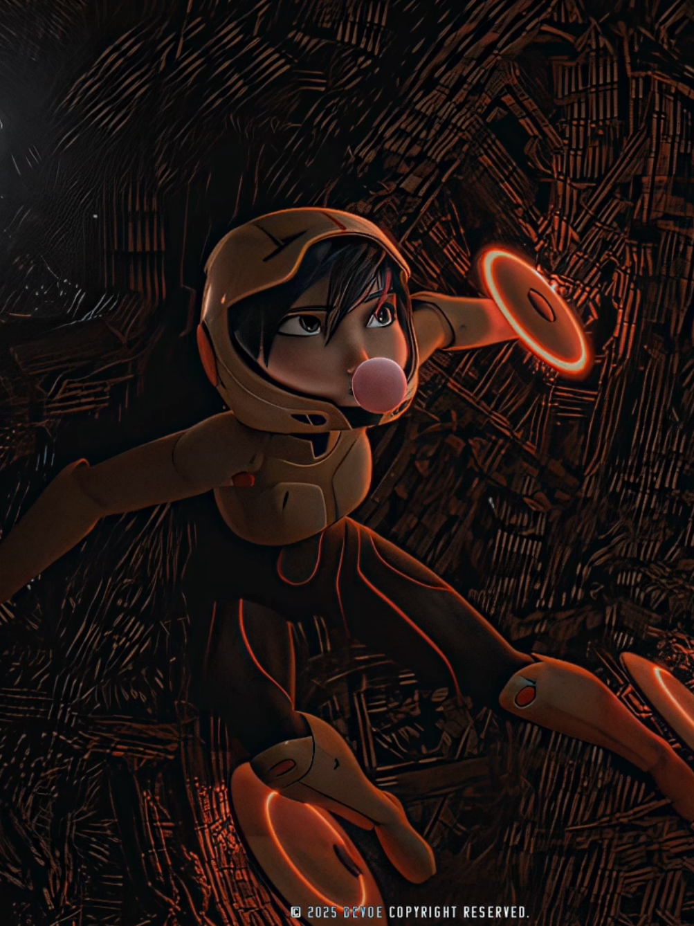 GoGo Tomago 🔥 | Song: Coração no Bailão | #edit #foryoupage❤️❤️ #gogotomago #bighero6 #viral 