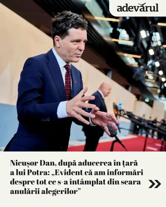 Președintele Nicușor Dan a declarat vineri, că aducerea în țară a mercenarului Horațiu Potra demonstrează că instituțiile statului funcționează, precizând că are informări despre evenimentele petrecute după anularea alegerilor. 📰 Citește întregul articol pe adevarul.ro (link în bio)! 📸 Sursa foto:  AFP  #adevarul #nicusordan #horatiupotra #institutiilestatului