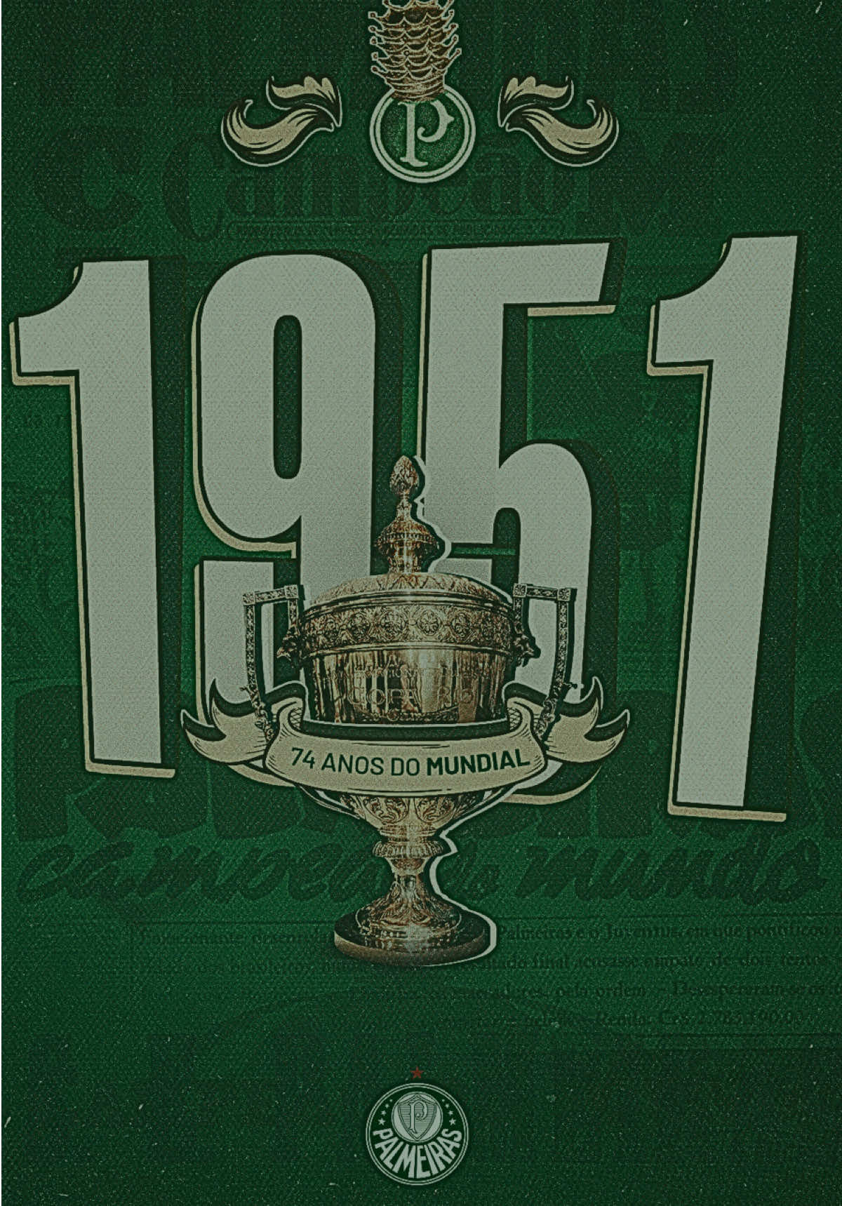 Mundial desde 51 e tri da América do Sul! 💚🏆🏆🏆🐽🎵🎵 #palmeiras #mundial51 #libertadores #avantipalestra #alviverde  🇮🇹🇮🇹🇮🇹🇮🇹🇮🇹🇮🇹🇮🇹🇮🇹🇮🇹🇮🇹🇮🇹🇮🇹 Aqui nesse perfil só se fala do Palmeiras e da cultura palmeirense.  ✅músicas  ✅cantos da torcida ✅edits ✅narrações  ✅preleções  ✅jogos históricos ✅gols inesquecíveis ✅momentos emocionantes  ✅títulos e glórias  DO NOSSO ALVIVERDE INTEIRO QUE SABE SER BRASILEIRO 🇧🇷 De 1914 até o dia que eu morrer.