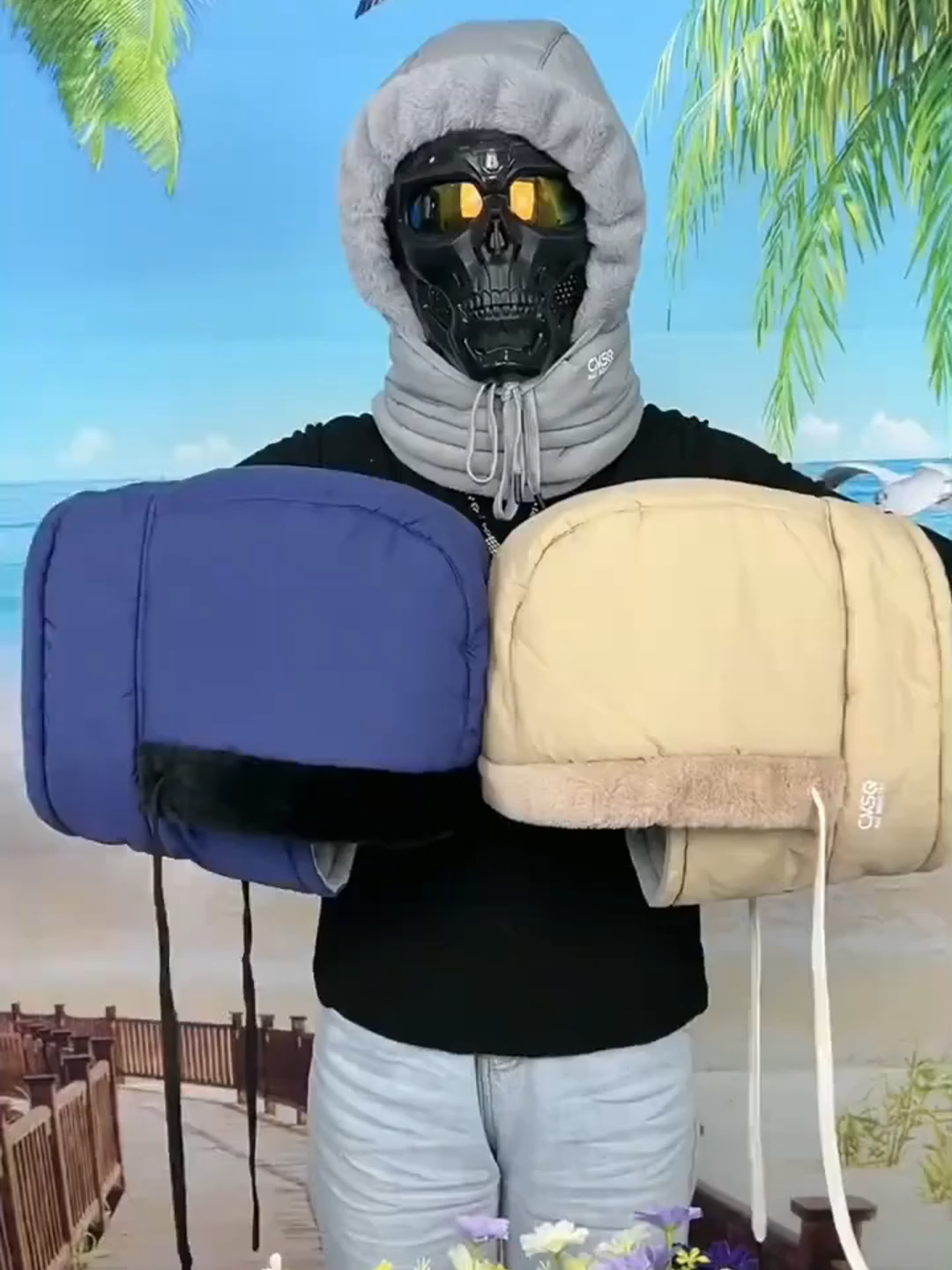 💥台灣熱銷斷貨！網友瘋搶毛絨雷鋒帽🔥雙層保暖 防風護耳！👉騎車通勤不灌風，戶外、辦公通勤、送娃上學都合適，毛絨柔軟不壓頭，耐磨不掉毛，百搭不挑穿搭，男女老少通用，限時特價手慢無！