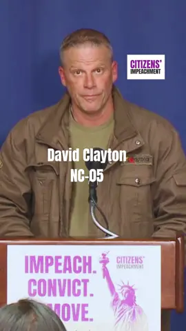 No notes, @OfficialEmpathyTour  David Clayton NC-05 stands for We the People. He will win over 82yo Virginia Foxx in 2026, and head to Congress ready to lead and work collaboratively with his colleagues.  Bold, courageous, and the epitome of grit and courage.  Join David and the 27 other members of the coalition. These Courage Candidates are ready to do what it takes to revitalize our democracy, and make America work for all. Go to our website. Find them. Follow them. Lift them up. Ask the candidates in your district or state if they will get on board.  We are Citizens” Impeachment, and we take direct action, every day. #courage #candidates #2026 