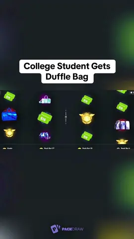 College Student Gets Duffle Bag