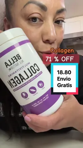 #collagen #colageno #bellaallnatural #womenshealth #health 