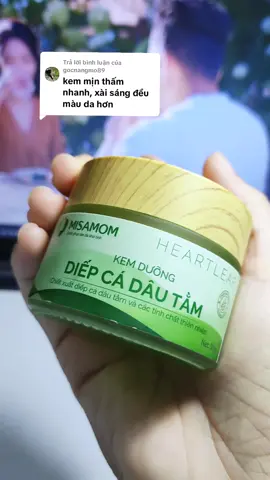 Trả lời @gocnangmo89 @Ngọc Tiền @Ngọc Tiền @Ngọc Tiền Kem diếp cá dâu tằm Misamom dưỡng da ẩm mịn, hỗ trợ làm sáng da, thành phần từ thiên nhiên. #kemdiepcadautam #misamom #kemduongda #kemduongam #myphamthiennhien