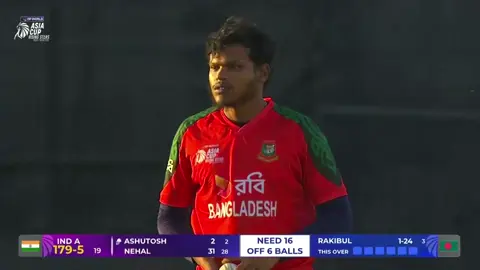 Last over thriller drama 🥵 | Bangladesh A VS India A Semi final match #abubakreditor 