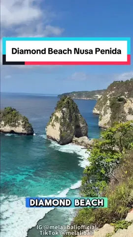 Diamond Beach is one of the most iconic spots on Nusa Penida, known for its dramatic white cliffs, bright turquoise waters, and a stunning viewpoint overlooking the entire coastline. The beach is accessible through a carved staircase along the cliff, offering beautiful photo spots at every turn. Although the waves can be strong, the view itself is worth the hike — making Diamond Beach a must-visit stop on any Nusa Penida trip. 💎🌊✨