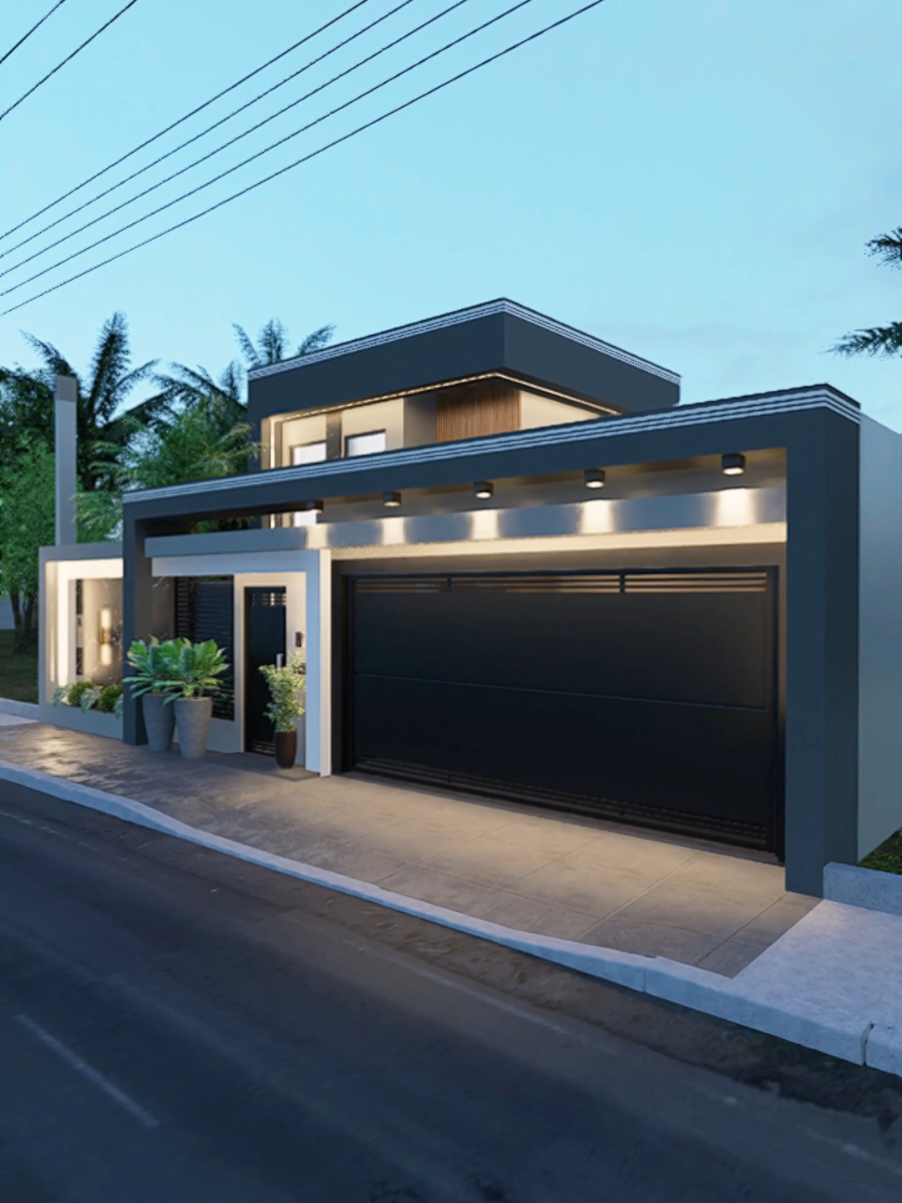 Apresentação dessa linda fachada com cores que combinam entre si, cores utilizadas nesse projeto foram: patativa, Nanquim e grenada da linha Sunivil #facadedesign #fachadasincriveis #fachadasmodernas #fachada #fachadasdecasas 