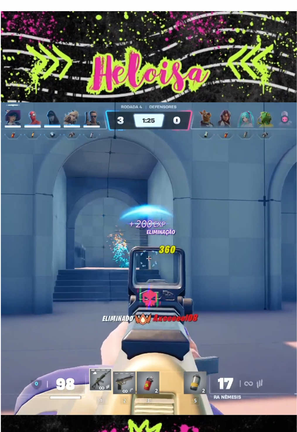 Coração pro meu amor no final @Fake sz 💜 love you  #sz #foryou #fortnite #girlsgamer #ballistic 