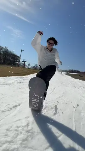 下書き消化😌 #スノボ #スノボー #グラトリ 