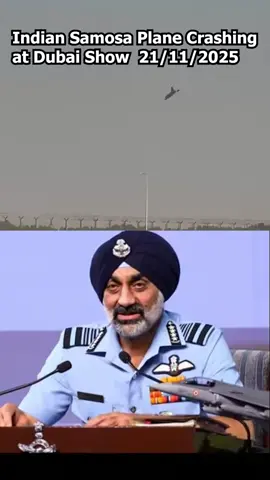 Tejas crashed at dubai air show 2025