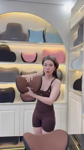 GỐI TỰA Ô TÔ LÕI CAO SU NON #phukienoto #goituadauoto #goitualungoto 