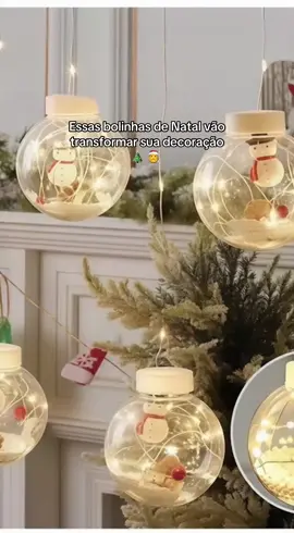 Pisca-Pisca de Natal LED 10 Bolas #TikTokShopBlackFridayBR #natal 