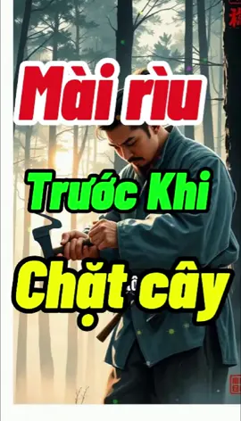 Muốn thành công, hãy mài rìu trước #tuduysautham #phattrienbanthan #thanhcongkhongdondenhe #motruyencuocsong #tiktokviral 