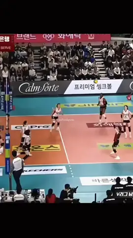 Blockingggg🔥🔥 #jungkwanjang #redsparks #volleyball #vleague #yeumhyeseon 