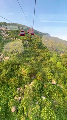 Đi Cáp Treo lên đỉnh Núi Bà Đen #nuibaden #captreo #dulichvietnam #tayninh 